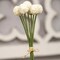 Billy Ball Bouquet Faux Floral Craspedia Vase Decor - Set of 2